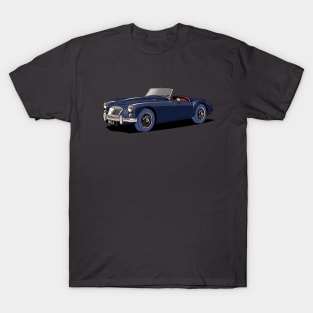 Classic MG MGA Roadster in blue T-Shirt